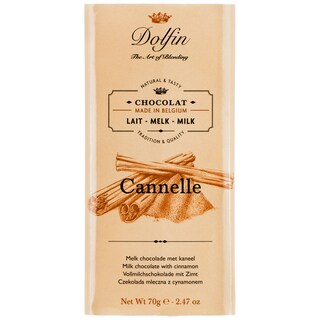 Dolfin | Ciocolata cu lapte si scortisoara 70g