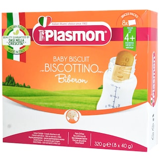 Plasmon | Biscuiti pentru biberon, +4 luni, 320g