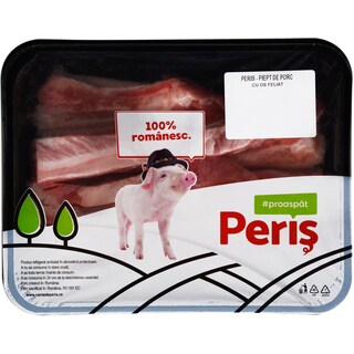 Peris | Piept porc cu os feliat