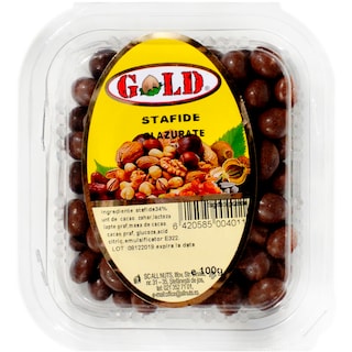 Gold | Stafide glazurate 100g