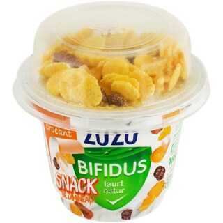 Zuzu | Iaurt si cocktail mix crocant 3% grasime 168g