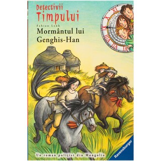 (bucata) | Carte Detectivii timpului: Mormantul lui Genghis Han