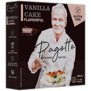 Pagotto | Prajitura de vanilie fara gluten 350g