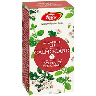 Fares | Supliment alimentar calmocard 100% plante medicinale