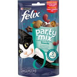 Hrana uscata pentru pisici Party Mix Ocean 60g