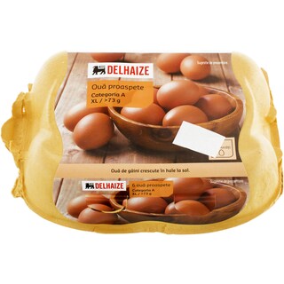 Delhaize | Oua cod 2 marimea XL 6 bucati