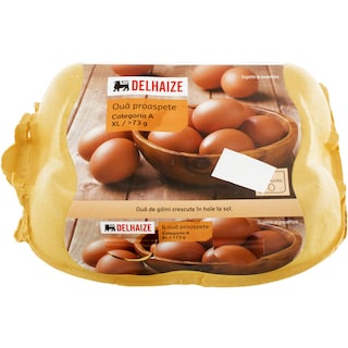 Delhaize | Oua cod 2 marimea XL 6 bucati