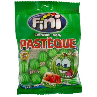 Fini | Guma de mestecat cu gust de pepene,fara gluten 100g