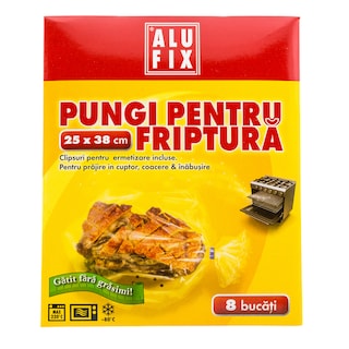 Alufix | Pungi pentru friptura 8 bucati