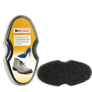 Delhaize | Burete pentru incaltaminte din piele intoarsa si velur