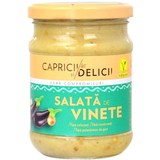Capricii si Delicii | Salata de vinete 250g