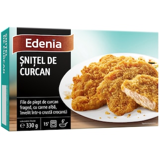 Edenia | Snitel de curcan  330g