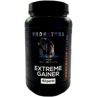 Pro Natura | Suplimente alimentare Extreme Gainer Ciocolata 1.3kg