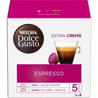 Nescafe | Dolce Gusto | Cafea Espresso, 16 capsule