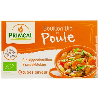 Primeal | Cuburi bio pentru supa de gaina 80g