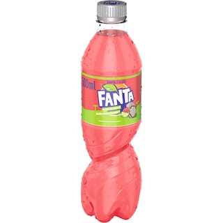 Fanta Zero Zahar | Bautura carbogazoasa cu gust de zmeura, lamaie verde si baobab 500ml