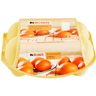 Delhaize | Oua Marime M 6 bucati