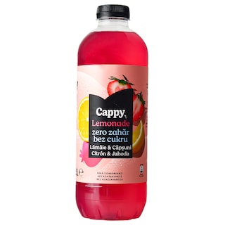 Cappy | Bautura racoritoare necarbogazoasa cu lamaie si capsuni 1.25L