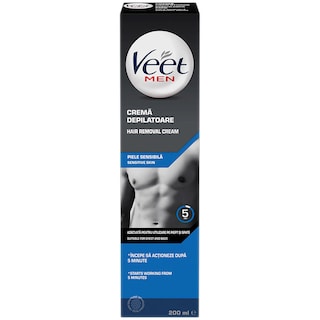 Veet | Men | Crema depilatoare pentru barbati 200ml