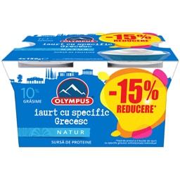 Iaurt cu specific grecesc 10% grasime 4x150g