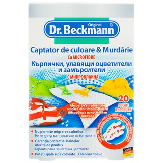 Dr. Beckmann | Captator de culoare si murdarie 20 bucati