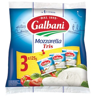 Galbani | Branza mozzarella 3x125g