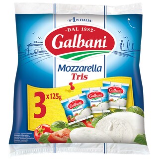 Galbani | Branza mozzarella 3x125g