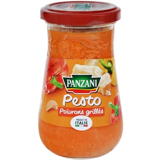 Panzani | Sos pesto cu ardei copti 190g