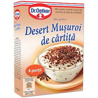 Dr. Oetker | Mix pentru desert Musuroi de cartita 110g