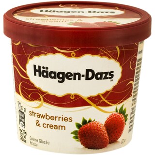Haagen Dazs | Inghetata capsuni si frisca 100ml