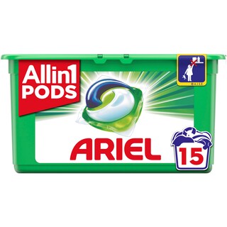 Ariel | All in 1 Pods | Detergent Mountain Spring 15 capsule