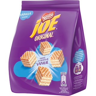 Joe | Original | Napolitane cu crema cu aroma de vanilie 160g