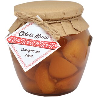 Odaia Buna | Compot de caise 500g