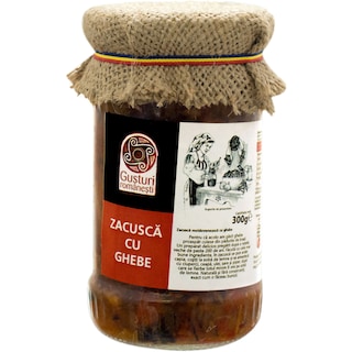 Gusturi romanesti | Zacusca cu ghebe 300g