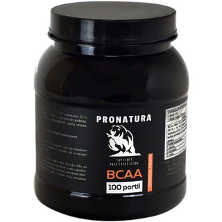 Pro Natura | Suplimente alimentare BCCA, aroma fructe tropicale 500g