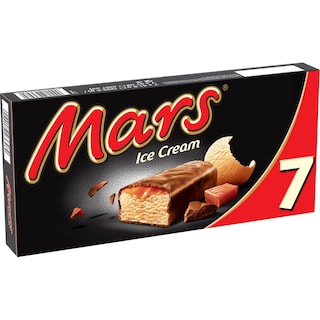 Mars | Inghetata cu lapte si caramel cu glazura de cacao 7x51ml