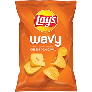 Lay's | Wavy | Chipsuri ondulate cu gust de cascaval 130g