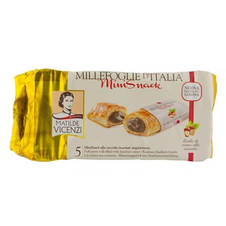 Matilde Vicenzi | Mini Snack | Fursecuri cu crema de alune 5 bucati 5x25g