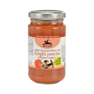 Alce Nero | Sos de tomate cu hribi Bio 200g