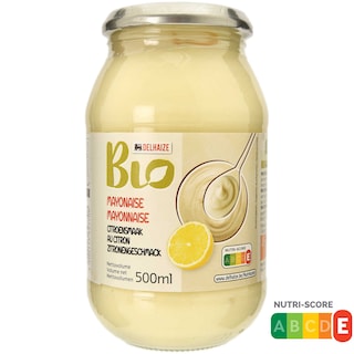 Delhaize Bio | Maioneza bio cu lamaie 500ml