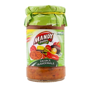 Mandy | Zacusca de legume de vinete coapte pe flacara 300g