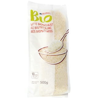Delhaize Bio | Orez alb bio Basmati 500g