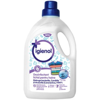 Igienol | Dezinfectant lichid pentru haine, Pure Care 1.5L