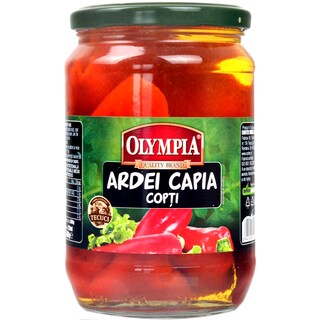 Olympia | Ardei capia copti in otet 680g