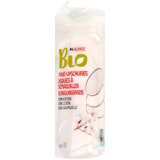 Delhaize Bio | Dischete demachiante bio 60 bucati