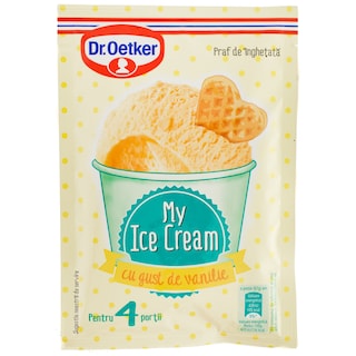 Dr. Oetker | Praf de inghetata cu gust de vanilie 65g