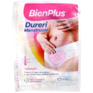 Bien Plus | Plasturi pentru dureri menstruale