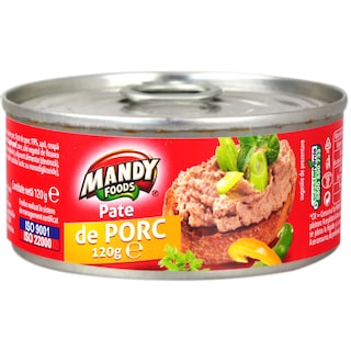 Mandy | Pate de porc 120g