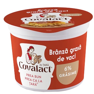 Covalact de Tara | Branza de vaci, 6% grasime 200g