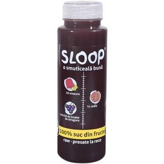 Sloop | Fresh rodie, zmeura, struguri rosii 250ml